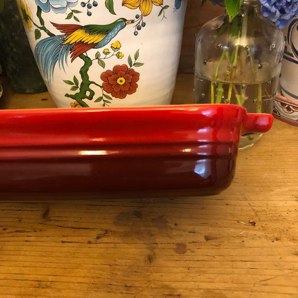 Le Creuset stoneware baking dish 7 x 5 - Picture 3 of 4